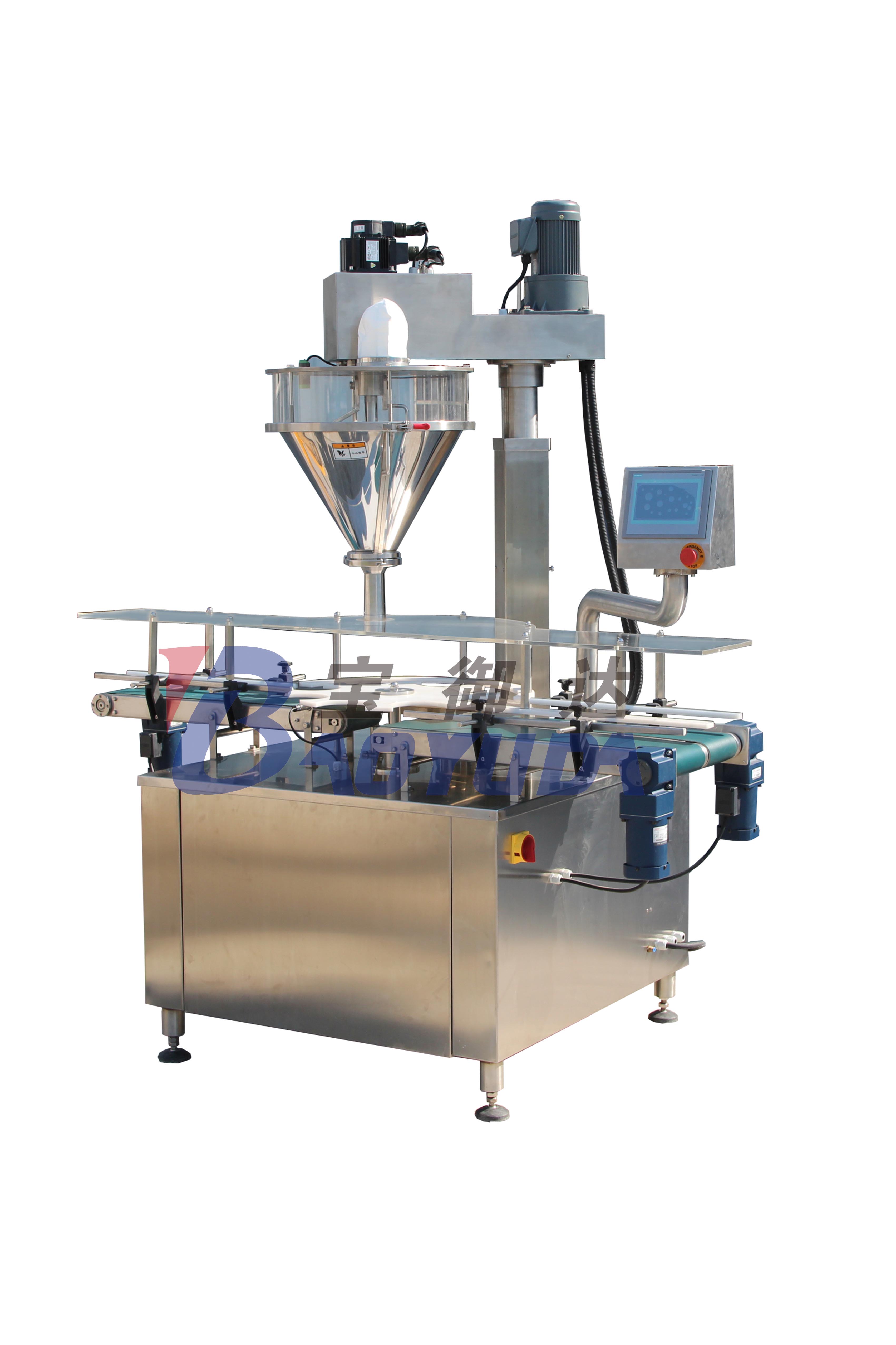 QZ-23自動罐裝機（單頭、轉盤式）